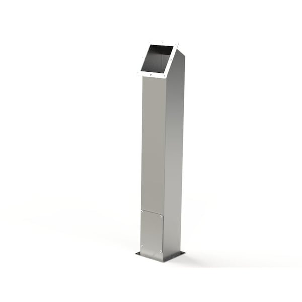 Column, 41 in. H x 6 in. W x 6 in. L, 304 Stainless Steel
